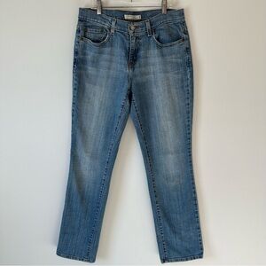 Levi’s Straight Leg 505 Blue Denim Jeans Women’s Medium Wash, size 8 Medium